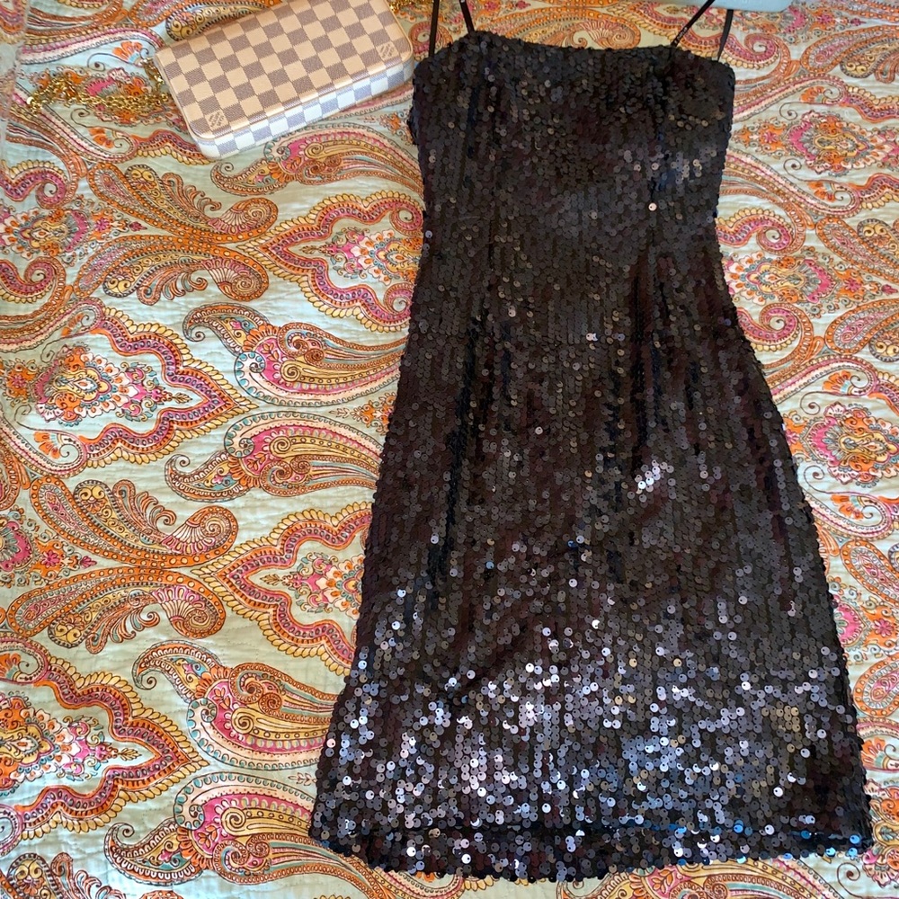 sequin dress great for formal / prom / homecoming